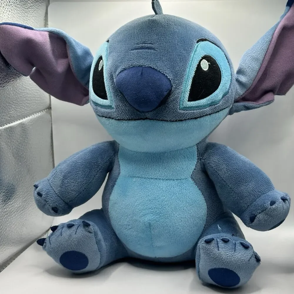 Disney Lilo & Stitch Stitch Blue Plush Stuffed Animal Small 12 in.